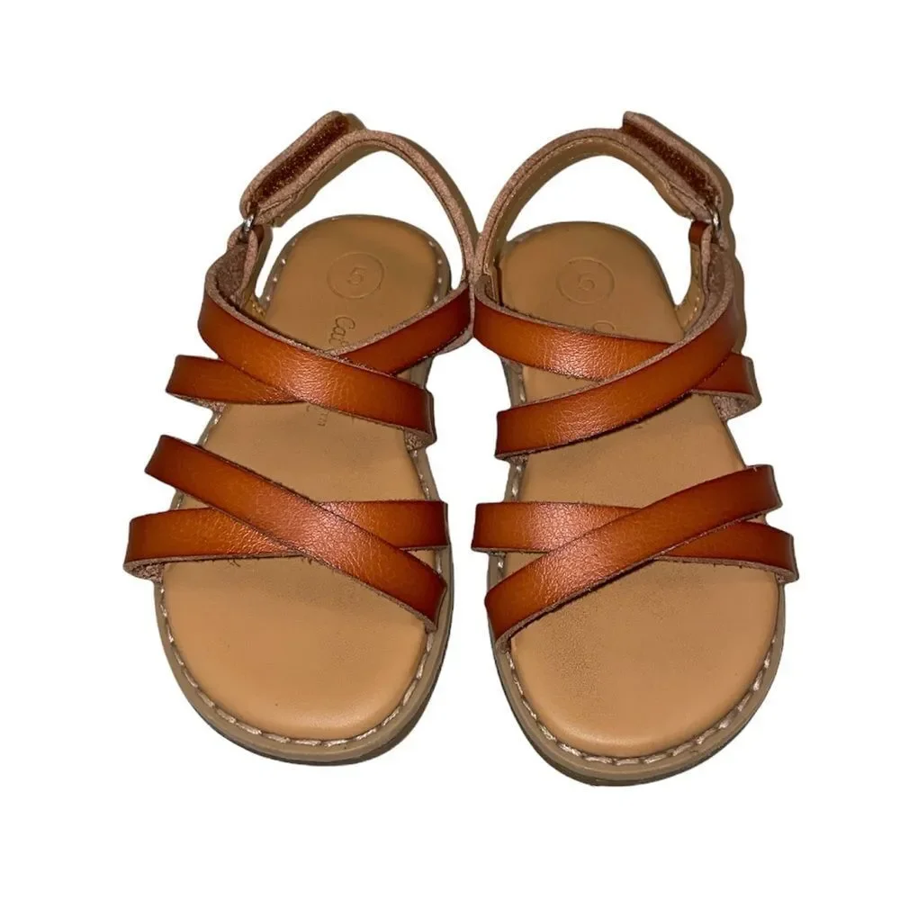 🎀3/$23🎀 cat & jack cognac sandals